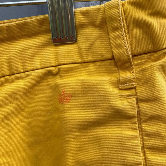 G1 Basic Goods Iconic  Chino Paper Twill Mustard cotton pants, size 2 - Picture 9 of 13